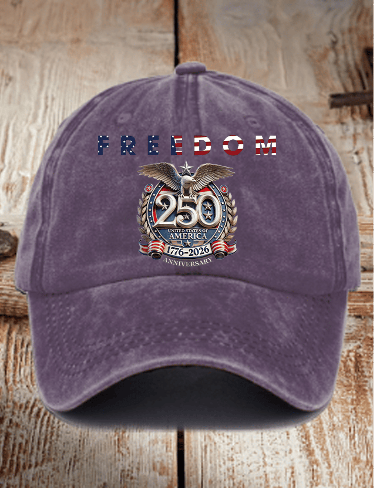 Unisex American 250th Print Casual Hat