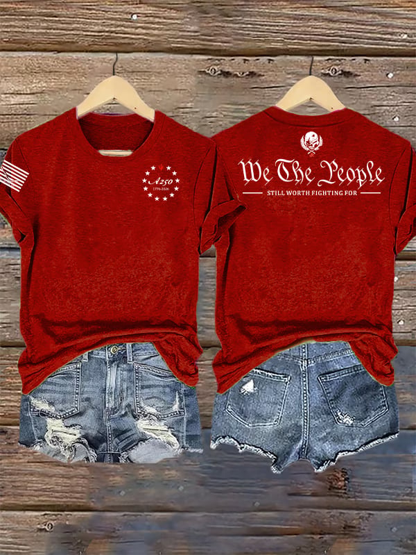 Women's US 250th “We The People” Limited Edition Shirt