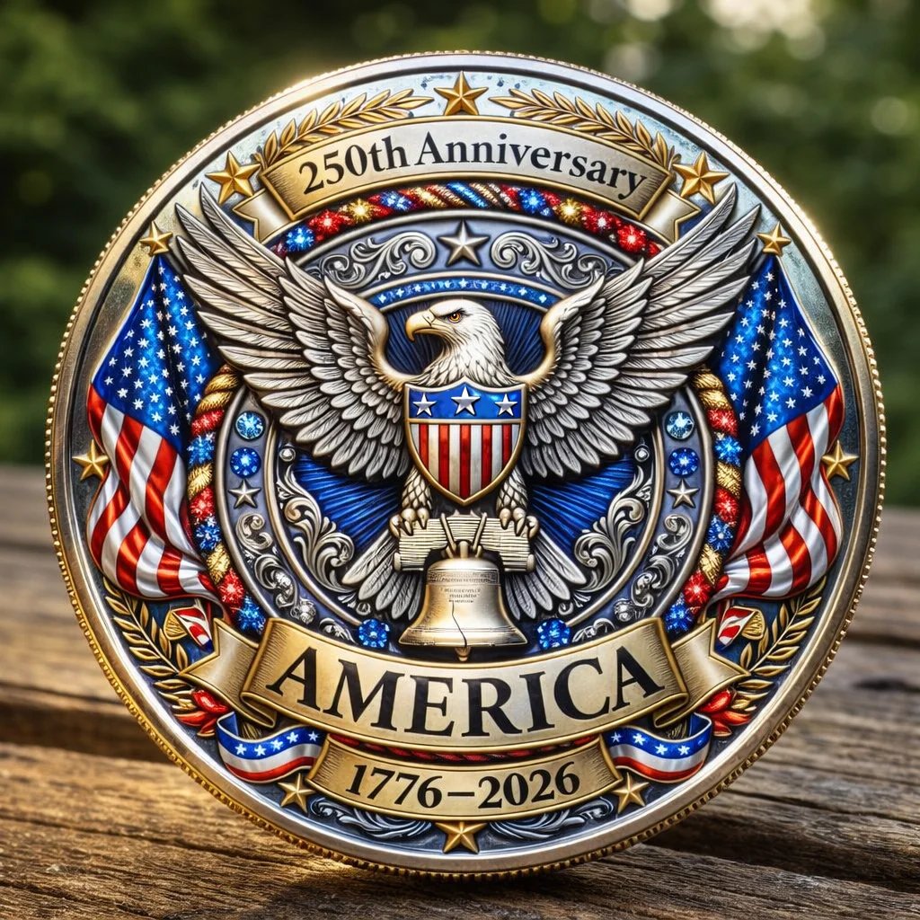U.S 250th Anniversary Commemorative Coin
