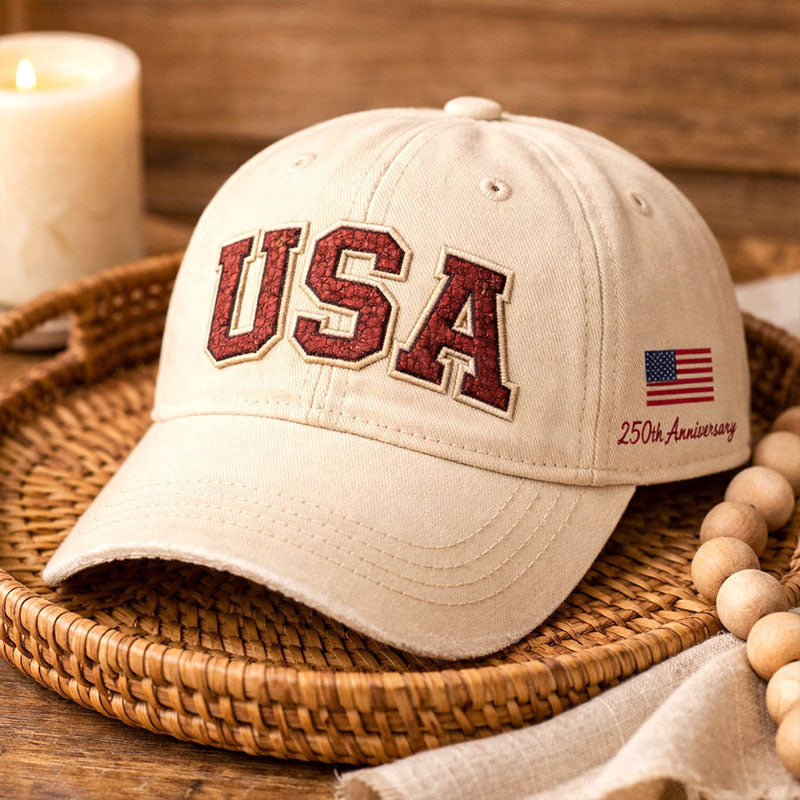 US 250th Anniversary Art Print Casual Hat
