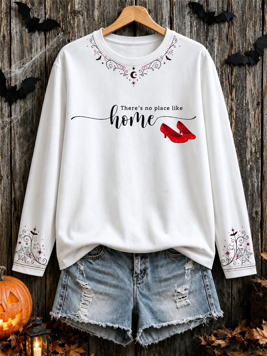 Women's Wizard of Oz Round neck long sleeve T-shirt