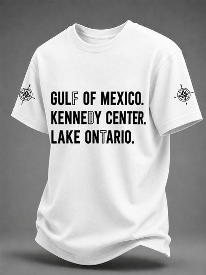 Men's Gulf Of Mexico Kennedy Center Lake Ontario Tee