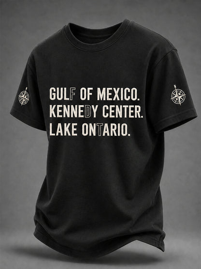 Men's Gulf Of Mexico Kennedy Center Lake Ontario Tee